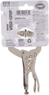 IRWIN VISE-GRIP C Clamp, Locking with Swivel Pads, 4-inch (165) IRWIN