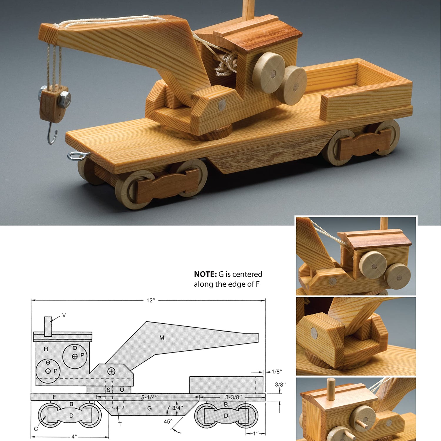 Great Book of Wooden Toys: More Than 50 Easy-To-Build Projects (American Woodworker) (Fox Chapel Publishing) Step-by-Step Instructions, Diagrams, Design Originals