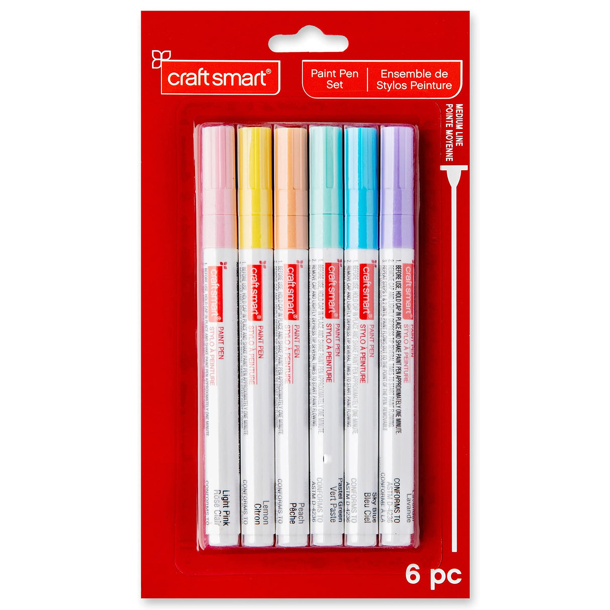 Craft Smart Pastel Color Paint Pen Set Craft Smart
