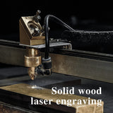 Personalized Engraved Maple Wood Rosewood Ball Pen & Case Set Custom Gift (Rosewood) Caramel