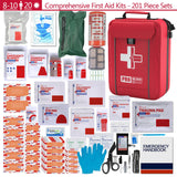 【2024 Upgrade】 Comprehensive First Aid Kit with Labelled Compartments, Molle System Emergency Kits for Car,Home,Hiking, Backpacking, Camping, Homestockplus