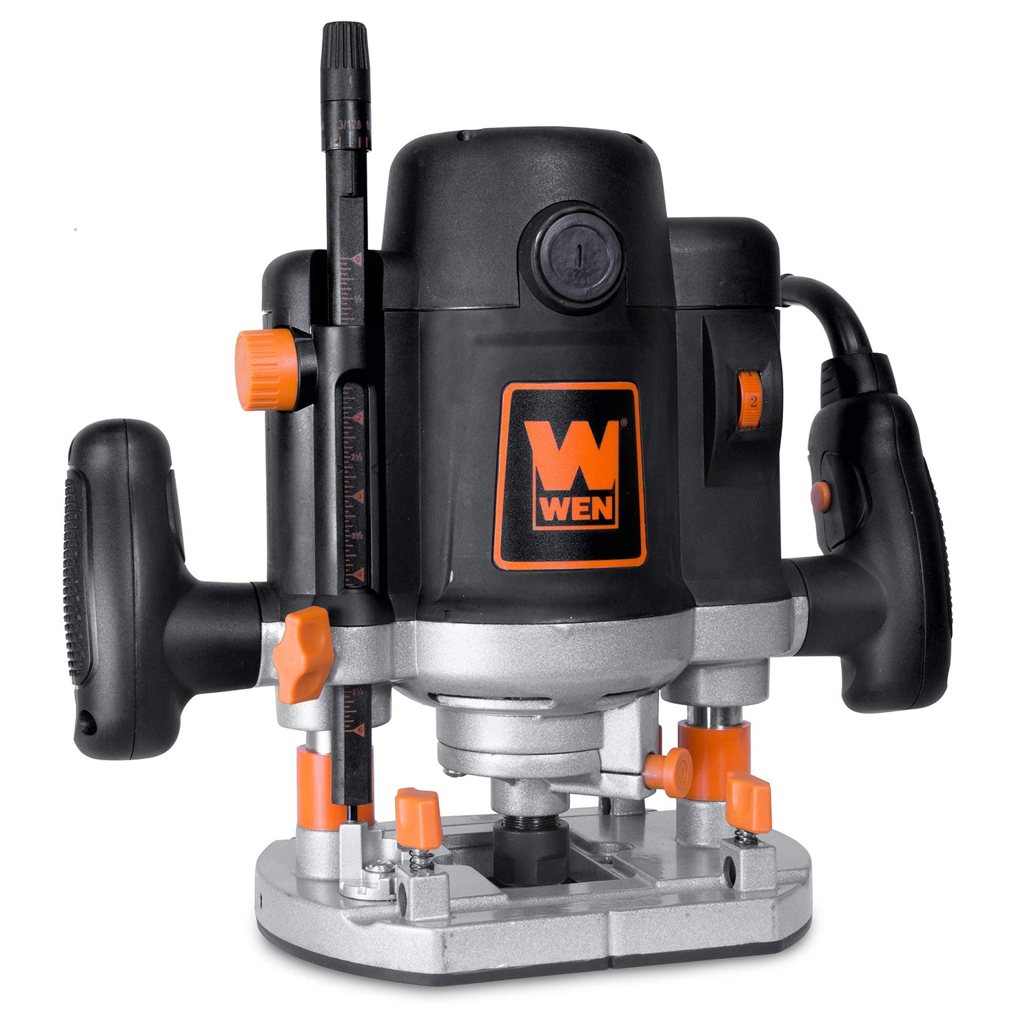 WEN 15-Amp Plunge Woodworking Router Kit + 6.6-Amp Variable Speed Orbital Jig Saw with Laser and LED Light WEN