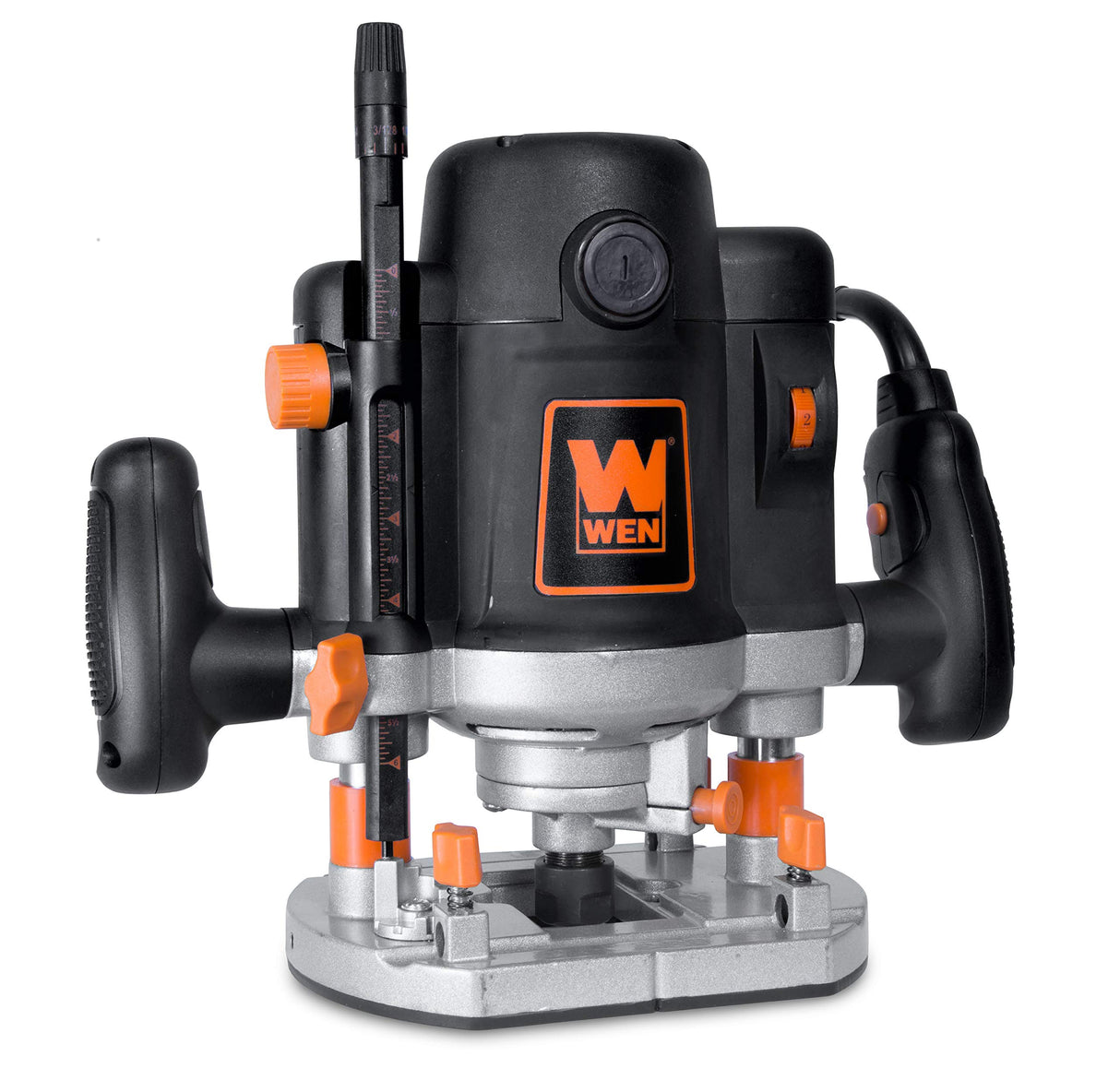 WEN 15-Amp Plunge Woodworking Router Kit + 6.6-Amp Variable Speed Orbital Jig Saw with Laser and LED Light WEN