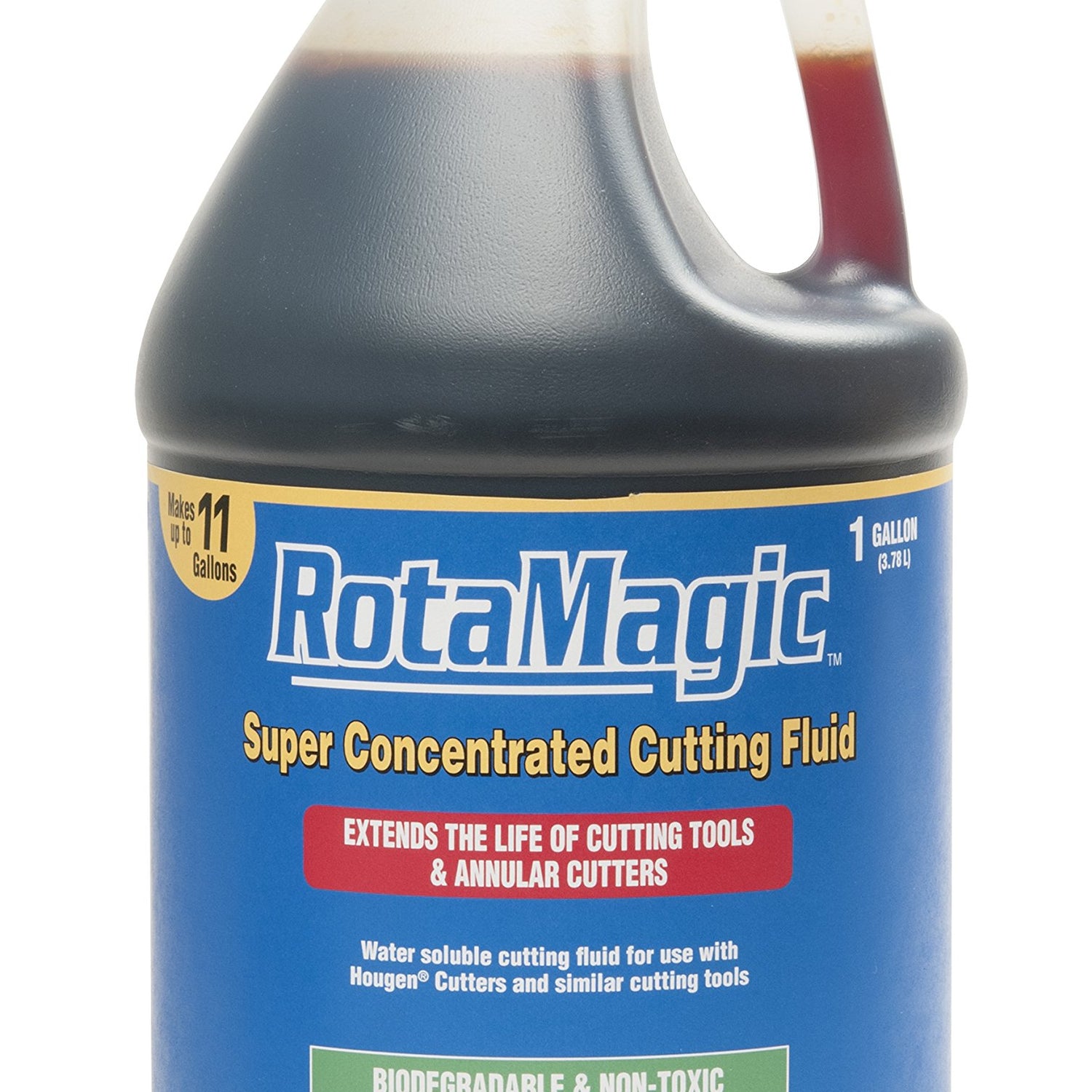 Hougen 11742 RotaMagic Metal Cutting Oil 10:1 mix Super Concentrated Cutting Fluid 1 Gallon Hougen