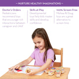 Melissa & Doug Disney Princess Wooden Stamp Set: 9 Stamps, 5 Colored Pencils, and 2-Color Stamp Pad With Washable Ink For Kids Ages 4+ Melissa & Doug