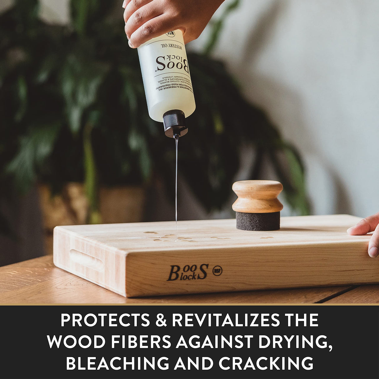 John Boos MYSB Mystery Butcher Block Oil, 16 Ounce Bottle John Boos