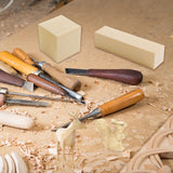 18 pcs Basswood Carving Blocks Whittling Wood Carving Blocks Basswood for Carving Wood for Whittling Kit Wood Blocks for Wood Carving Set Wood GEKIXUTP