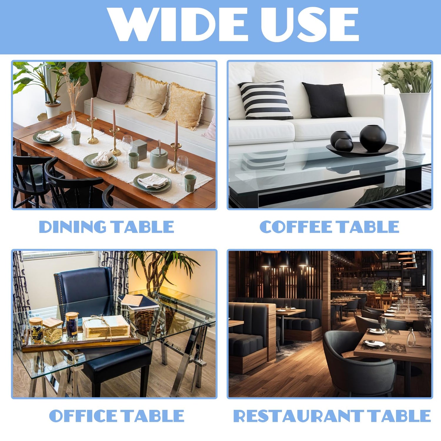 40PCS 25mm Glass Table Top Bumper, Anti Slip Pads Rubber Glass Table Top Grippers Silicone Rubber Pads Non-Adhesive Clear Cushioning pad for Dining, Teaaha