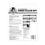 Gorilla All Purpose Wood Filler Wood Repair Kit with Putty Knife and Sanding Block Gorilla