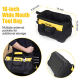 TOPLINE 467-Piece Household Home Tool Sets for Mechanics, 16-Inch Tool Bag with Heavy Duty Home Tool Kit Included, Tool Sets for Men, Tool Kits for Topline