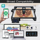 Official LONGER RAY5 Laser Engraver,10W Laser Engraving Machine with 3.5 inch Touch Screen,60W DIY Laser Cutter for Custom Design,Laser Engraver for Longer