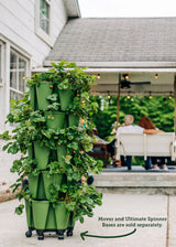 Greenstalk Patented Large 5 Tier Vertical Garden Planter with Patented Internal Watering System Great for Growing a Variety of Strawberries, Greenstalk