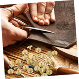 SEWOART 1 Set Letter Soldering Iron DIY Tools Leather Branding Hotstamp Wood Burning Letter Wood Burner Tips Wood Burning Tips Embossing Stamp DIY SEWOART