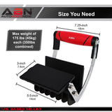 ABN Drywall Lift 2 Pack - One Handed Panel Carrier Plywood Lifting Tool, 350 Pound (175lb Each) Heavy Duty Board Lifter ABN