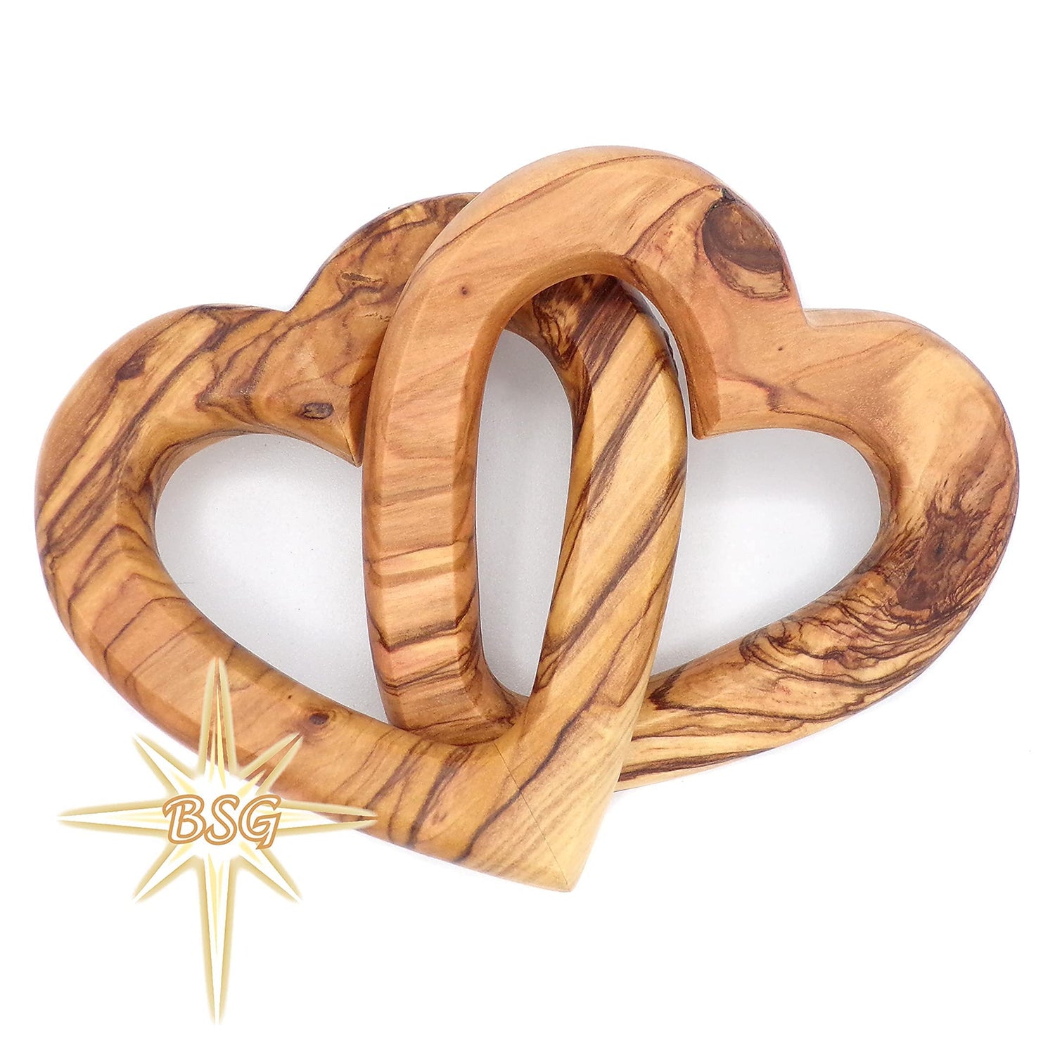 Customized Gifts, Olive Wood Hearts, Personalized Valentines Day Gift, Together Forever, Unique and Cute for Engagement, Wedding, Anniversary, Dacaret Factory