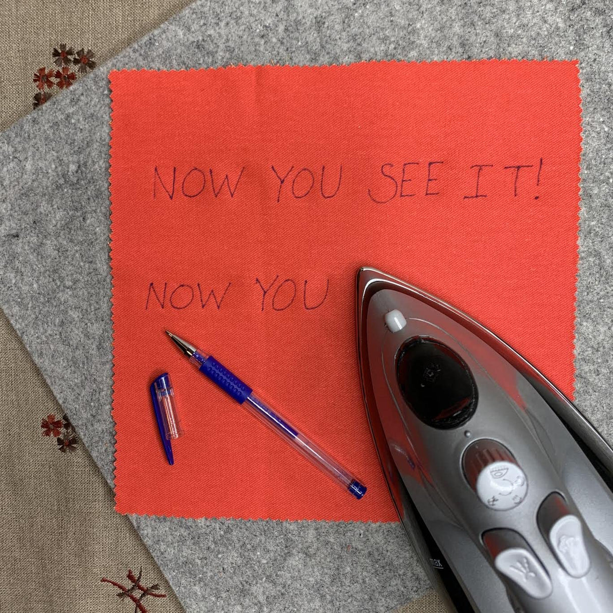 Madam Sew Heat Erasable Fabric Marking Pens | Quilting, Sewing, Crafts and Dressmaking I 4 Assorted Colors with 4 Refills Madam Sew