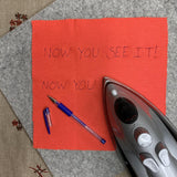 Madam Sew Heat Erasable Fabric Marking Pens | Quilting, Sewing, Crafts and Dressmaking I 4 Assorted Colors with 4 Refills Madam Sew