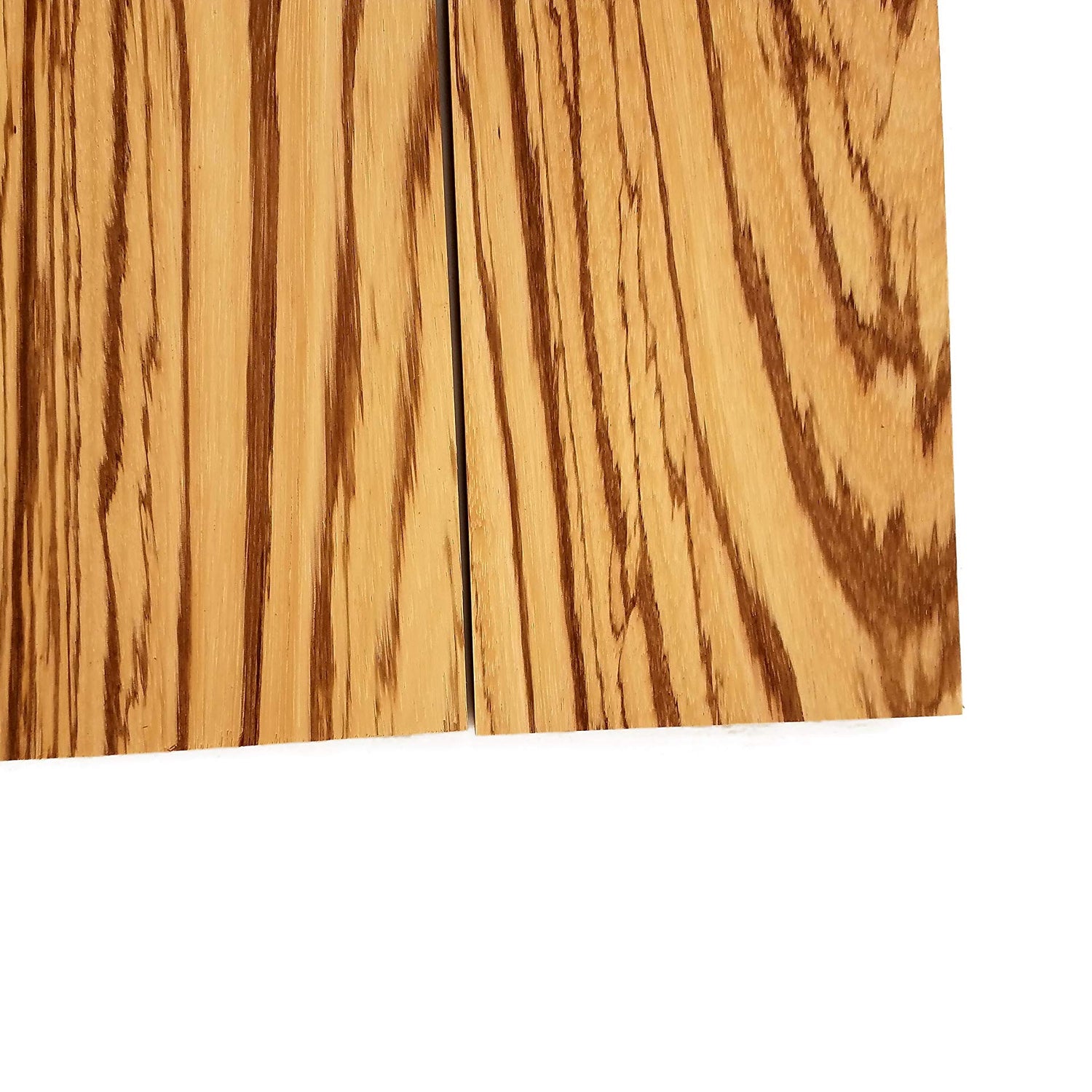 Zebrawood Lumber Board - 3/4" x 5" (2 Pcs) (3/4" x 5" x 18") Barrington Hardwoods