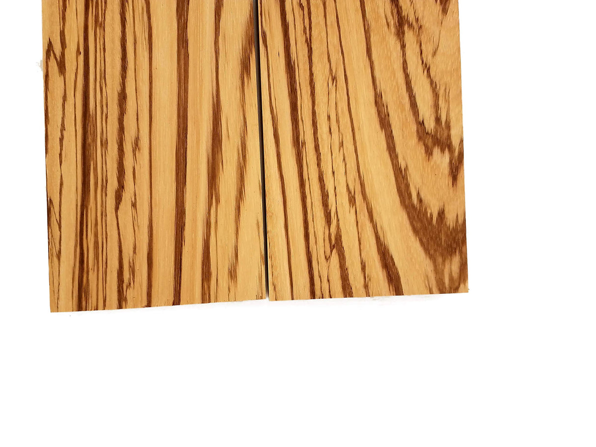 Zebrawood Lumber Board - 3/4" x 5" (2 Pcs) (3/4" x 5" x 18") Barrington Hardwoods