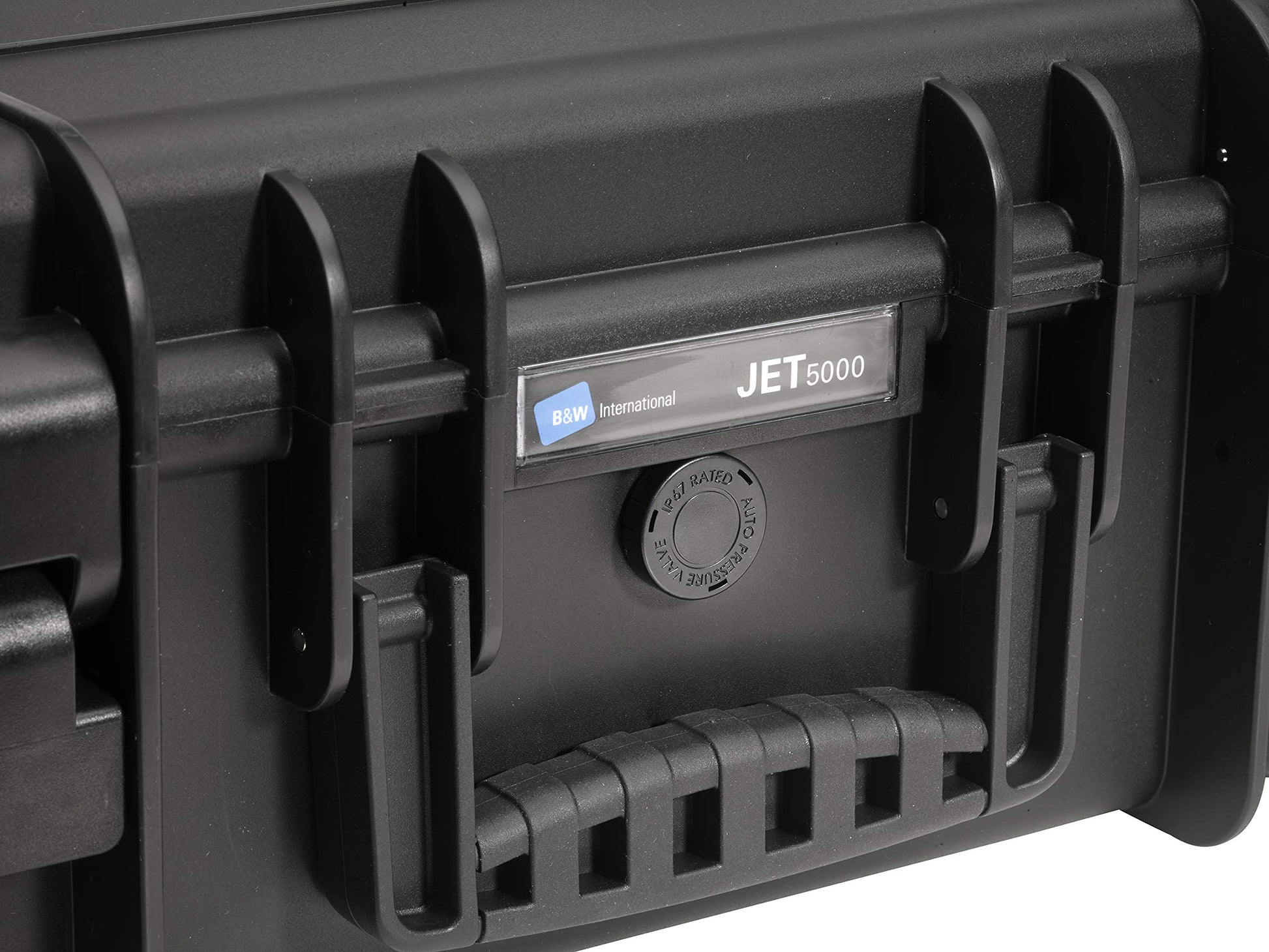 Jet 5000 Outdoor Tool Case with Pocket Tool Boards, Black - WoodArtSupply