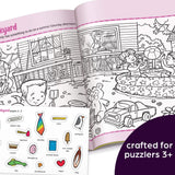 Highlights Hidden Pictures Sticker Fun Sticker Books for Kids Ages 3-6, 4-Pack of Sticker Books, 64 Pages of Seek and Find Sticker Activities, Books Highlights for Children