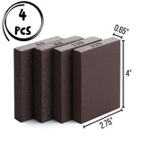Bates- Sanding Sponge, 4 Pack, 60/80/120/220 Grit Assortment, Washable and Reusable, Sanding Block, Sandpaper Block, Sanding Blocks for Wood, Sanding Bates Choice Pro