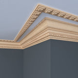 5022-4WHW Unfinished White Hardwood Dentil Trim Moulding ORNAMENTAL