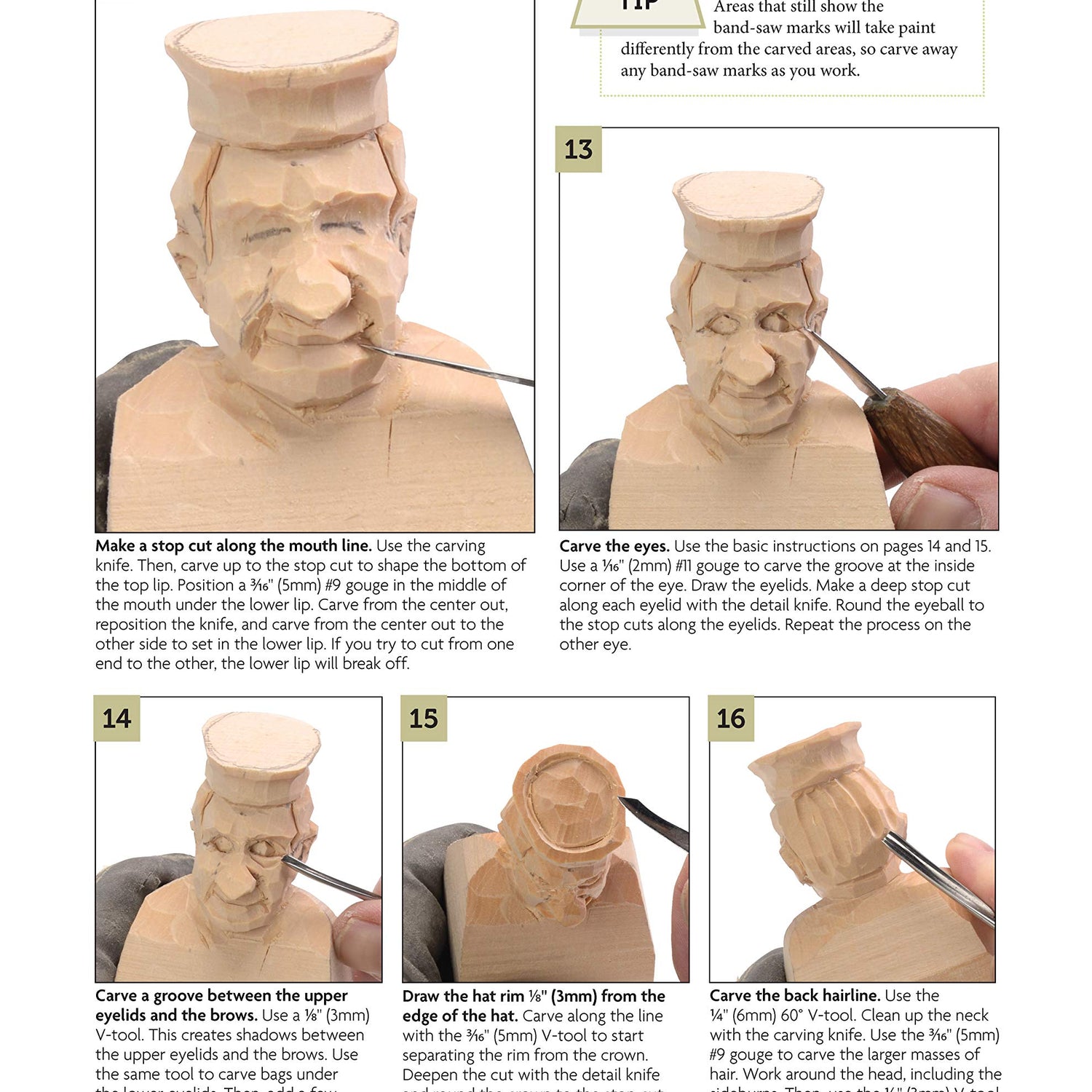 Caricature Soldiers: From the Civil War to the World Wars and Today: Patterns and Techniques for 12 Woodcarving Projects (Fox Chapel Publishing) Design Originals