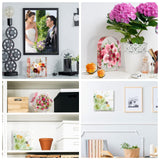 Potchen 3 Pcs Large Silicone Molds for Resin Glossy Deep Square Molds Hexagon Silicone Molds Bookends Resin Mold with 3 Pcs Round Epoxy Resin Molds Potchen