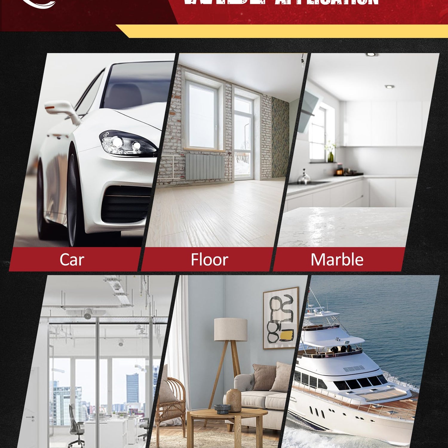 SILVEL Buffer Polisher, 1600W 7 Inch/6 Inch Polisher for Car Detailing, Wax Machine, 7 Variable Speed, with 6 Foam Pads, 3 Wool Pads, Packaging Bag, SILVEL