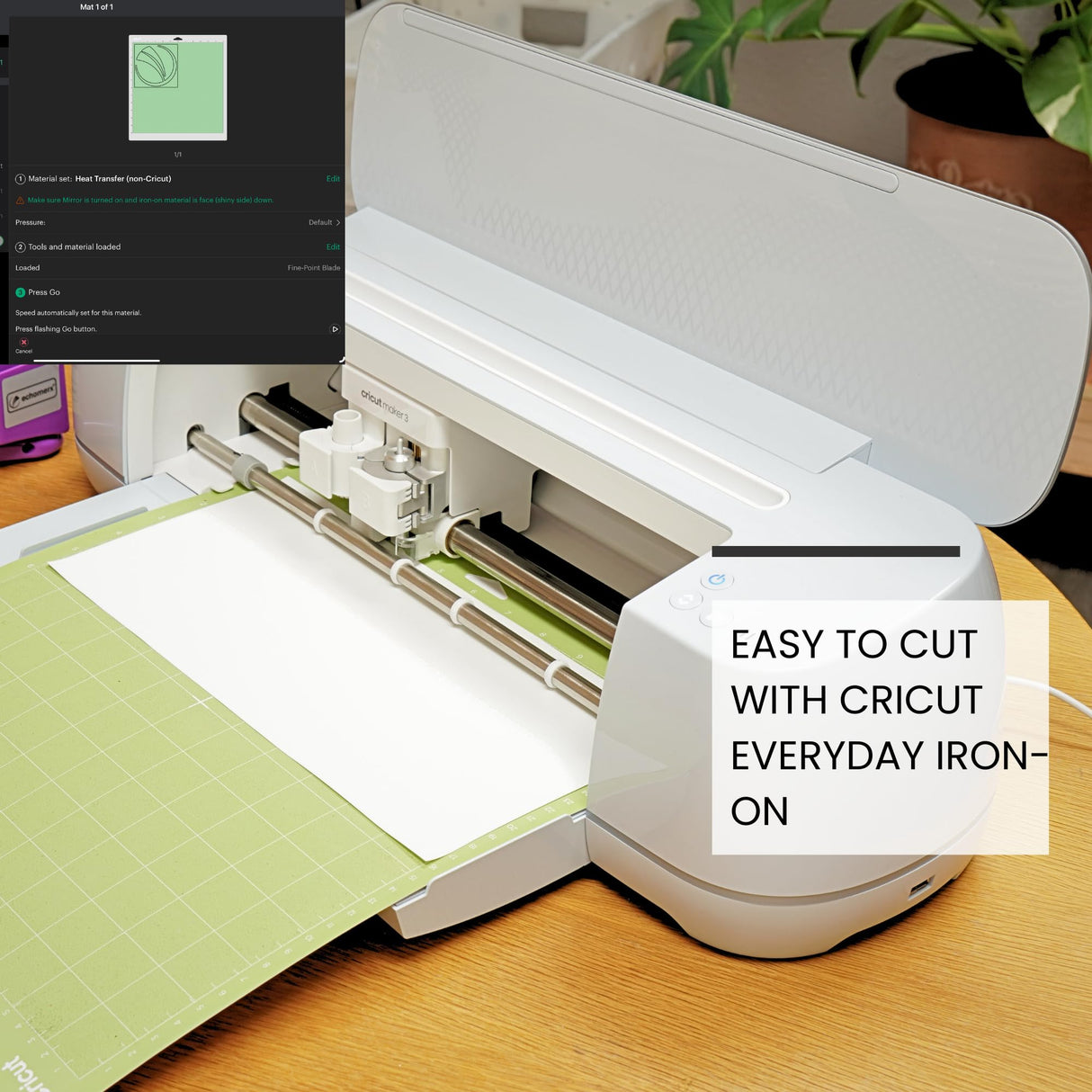 Echomerx 12" x 6' Puff Vinyl Heat Transfer Roll - Instant 3D Dimension, Effortless Weeding - Puffy HTV Iron-On Vinyl on Shirt Heat Press, Cricut echomerx