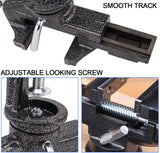 Universal Table Vise 3 Inch, Home Vise Clamp-on Portable Bench Clamp, 360° Swivel Base Clamps Fixed Tool for Woodworking, Handcraft Creations, CMOOD