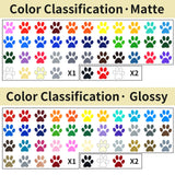 IModeur Permanent Adhesive Vinyl Bundle - 86 Pack Vinyl Sheets (12”x12”, Glossy, Matte, Metallic) for Most Cutting Machines and Party Decoration, IModeur