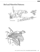 135 Gunstock Carving Patterns (Fox Chapel Publishing) A Treasury of Classic Designs to Beautify Any Firearm, including Deer, Elk, Bears, Oak Leaves, Design Originals