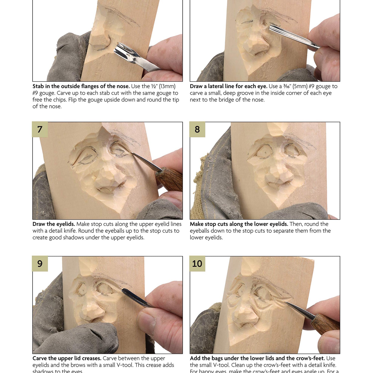 Caricature Soldiers: From the Civil War to the World Wars and Today: Patterns and Techniques for 12 Woodcarving Projects (Fox Chapel Publishing) Design Originals