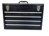 Workington Portable Metal Tool Chest with 4 Drawers, 20" 4-Drawer Tool Chest Cabinet with Ball Bearing Drawer Slides, Steel Tool Storage Box Workington