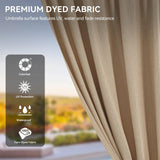 YITAHOME 10x12ft Gazebo Double Roof Canopy with Netting and Curtains, Outdoor Gazebo 2-Tier Hardtop Galvanized Iron Aluminum Frame Garden Tent for YITAHOME