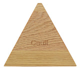 Solid Oak Wooden Peg Game Tricky Triangle by Cauff Cauff