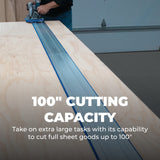 Kreg KMA3700 Accu-Cut XL - Universal Track Saw Guide System - Make Straight, Cross, Rip & Angled Cuts Easily KREG