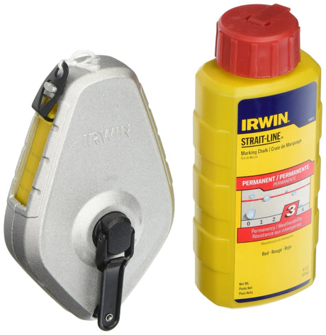 Strait-Line 1932881 IRWIN Classic Chalk Reel, Red IRWIN