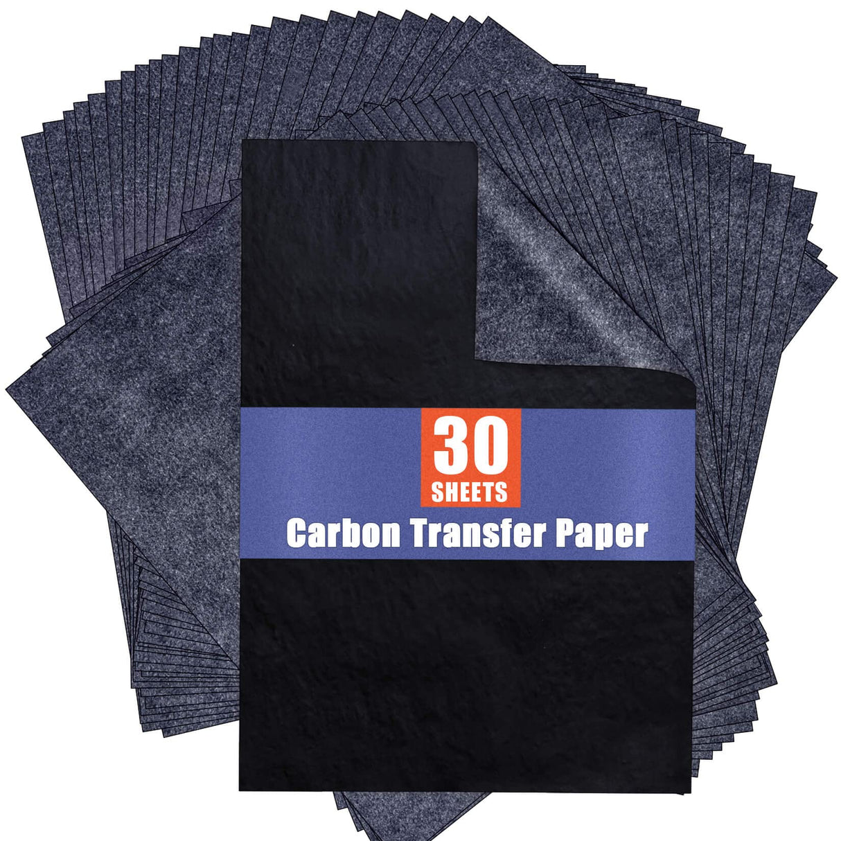 Carbon Paper for Tracing Graphite Transfer-Paper - PSLER 30 Pcs Black Graphite Paper for Tracing Drawing Patterns on Wood Projects Canvas Fabric psler