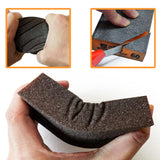 Sanding Block 10 pcs with Tack Cloth, 60 80 120 180 220 320 Coarse Medium Fine Grit Sanding Sponge Assortment, Sanding Sponges for Wood Drywall Metal S&F STEAD & FAST