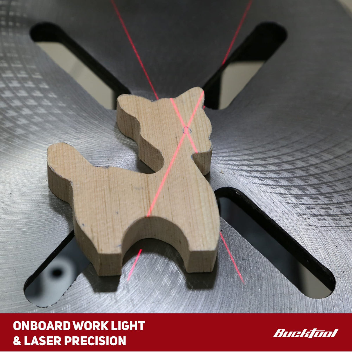 BUCKTOOL 12 INCH 6.2A Professional Bench Drill Press, 3/4HP Powerful Benchtop Drill Press, Variable Speed Drill Press with IIIA Laser and Work Light Bucktool