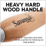 Savannah Carbide Hollower Tool #1 for Removing Material From The Center of Hollow Forms - WoodArtSupply