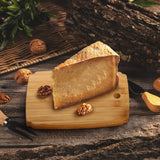 Nicunom 6 Pack Bamboo Cutting Board, Kitchen Cutting & Serving Board Set with Holder, Wood Chopping Board Charcuterie Boards for Laser Engraving Nicunom