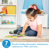Melissa & Doug Dinosaur Wooden Chunky Puzzle (7 pcs) Melissa & Doug