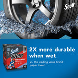 Scott® Shop Towels Original (75190), Blue, Pop-Up Dispenser Box (200 Towels/Box, 8 Boxes/Case, 1,600 Towels/Case) SCOTT SHOP ORIGINAL