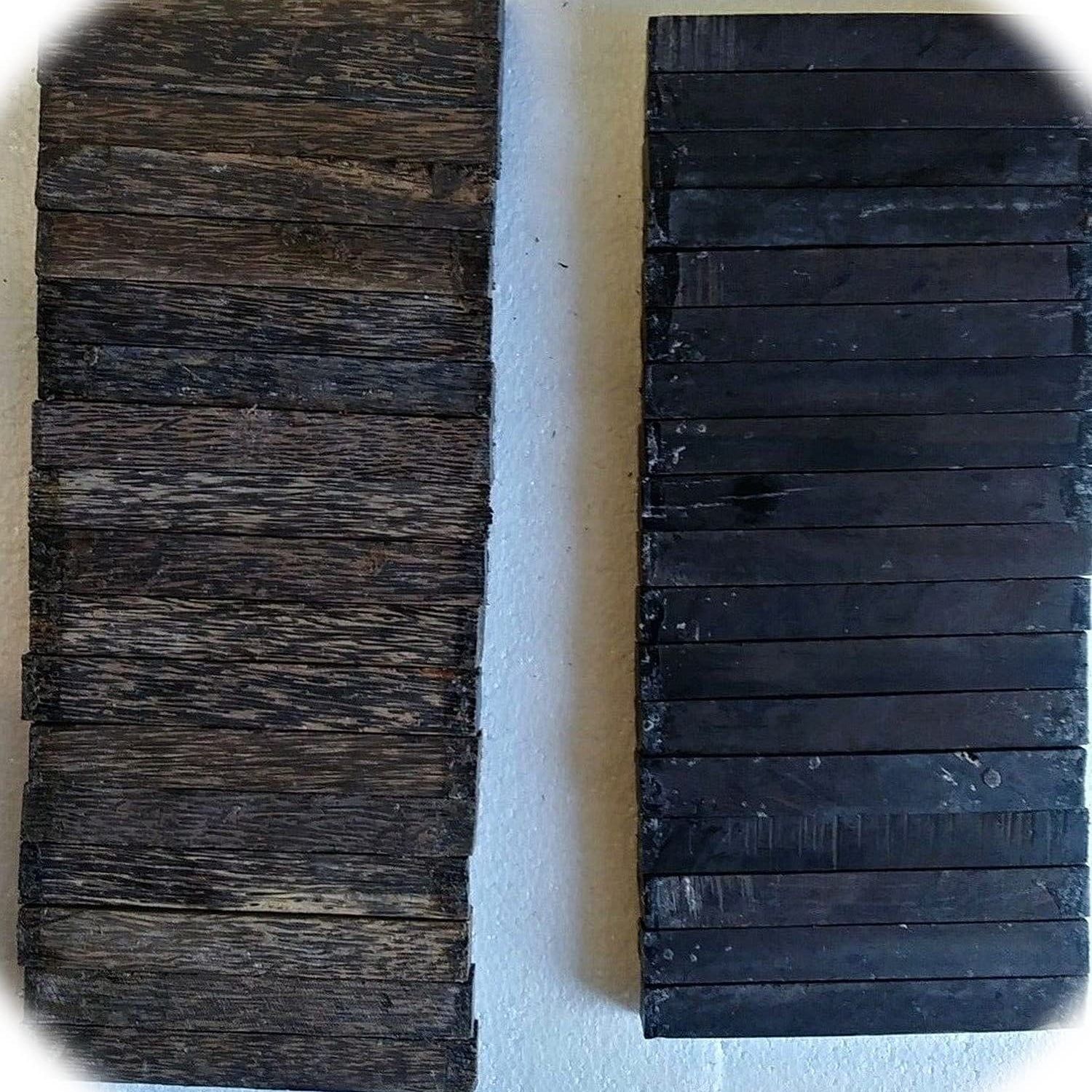 New (36) LOT OF 36, EBONY & BLACK PALM PEN Wood Blank WOOD TURNING 3/4" X 3/4" X 6" EX2643Z for DIY Arts Craft Project Sign by PrM NewSSign