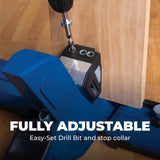 Kreg Tool KPHJ720PRO Pocket-Hole Jig 720 PRO - Easy Clamping & Adjusting - Includes Durable Kreg Pocket-Hole Screws - For Materials 1/2" to 1 1/2" KREG