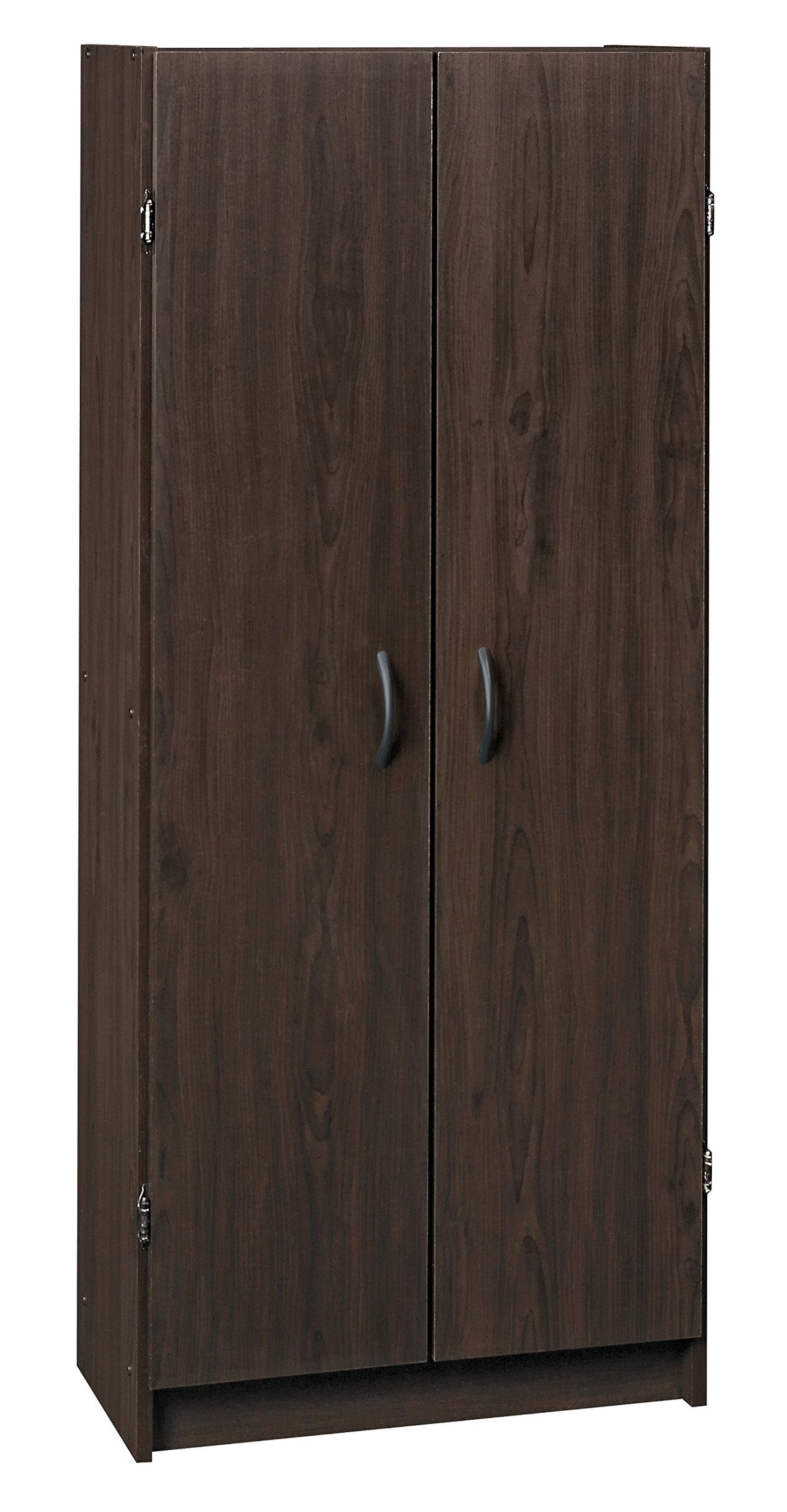 ClosetMaid Pantry Cabinet Cupboard with 2 Doors, Adjustable Shelves Standing, Storage for Kitchen, Laundry, or Utility Room, Espresso ClosetMaid